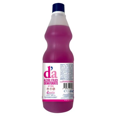Alcol Etilico Denaturato Rosa 90° – 1L